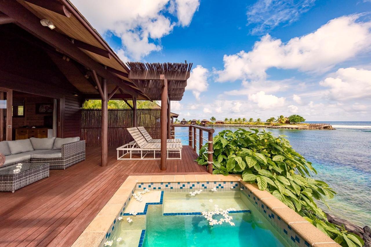 Aga Reef Resort And Spa Lalomanu Exterior foto