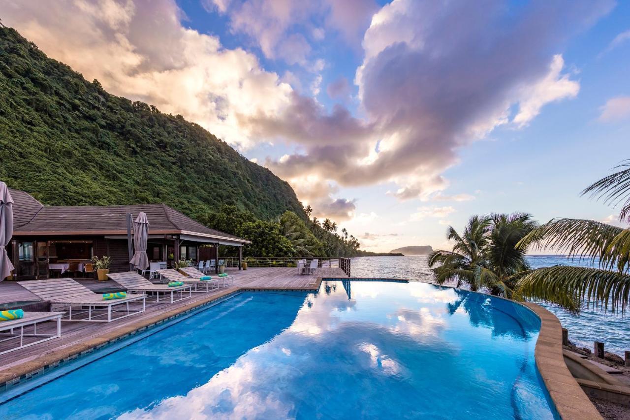 Aga Reef Resort And Spa Lalomanu Exterior foto